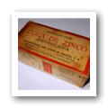 Embalagem de "Cola de Zinco"
