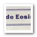 Etiqueta de "Soluto de Eosina a 2%"