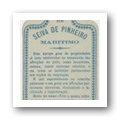 Rótulo de Xarope de Seiva de Pinheiro Marítimo